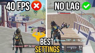 Best 40 Fps No Lag Settings✅Everyone Should Know😱| Fix Lag In FARLIGHT 84 |  FARLIGHT 84