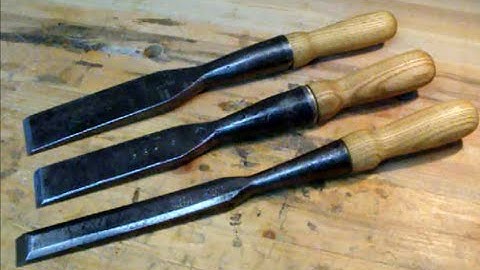 Restoring Timber Framing Chisels
