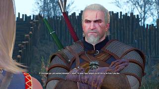 Geralt Confronts Keira Metz - All Dialogue Options | The Witcher 3