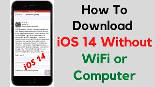 Software update for all iPhone 14.3 without WiFi or WLAN screenshot 2