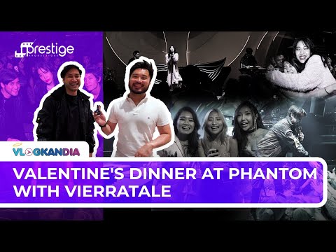 KEVIN APRILIO & WIDI BAGI-BAGI COKLAT GRATIS DI 'VALENTINE'S DINNER AT PHANTOM WITH VIERRATALE'!