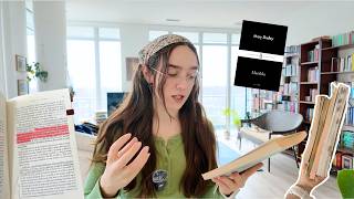 reading classic literature for a week 🕰️ vlog