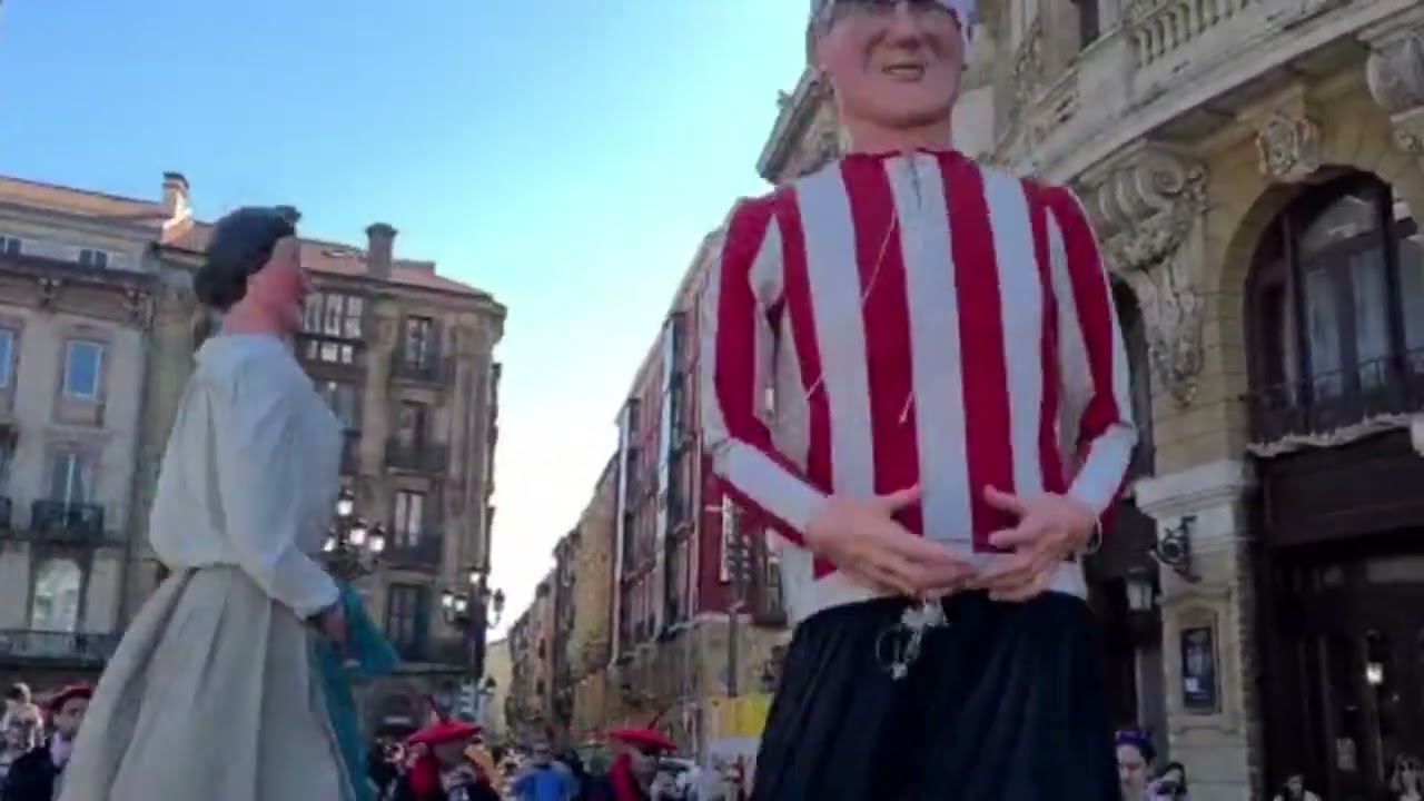 Gigantes de Bilbao | Bilbao | Inauteriak | 18/2/2023