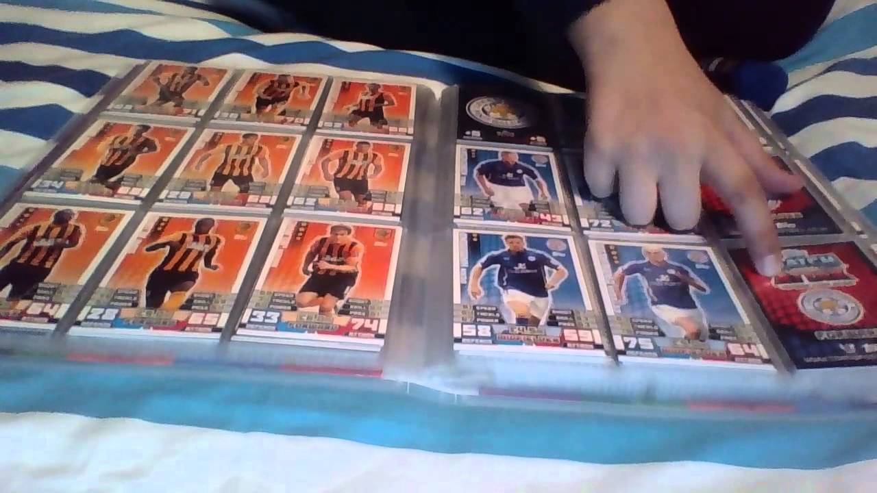 Match Attax Collector Binder 2014/2015 YouTube