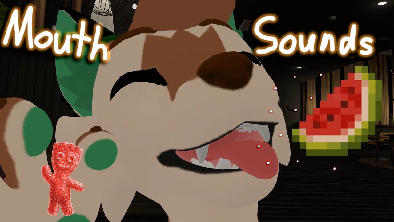 [ Furry ASMR ] Scrumptious Mouth Sounds (Watermelon, Licking, Mouth Sound Triggers, and Candy)