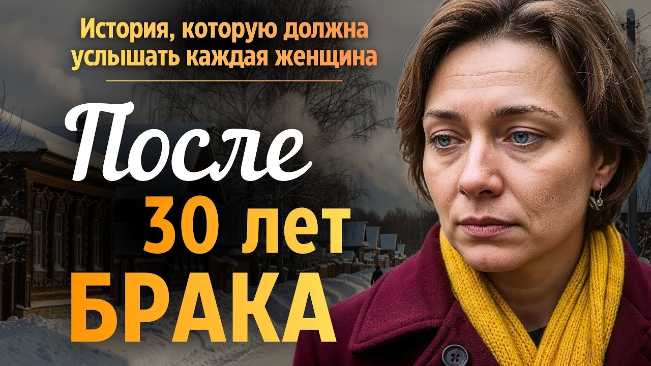 «ПОСЛЕ 30 ЛЕТ БРАКА». Рaccкaз тронет до глубины души. История до слёз. Аудиорассказ