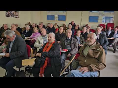 21 2 24 Γιώργος Πάγκαλος - Παγκρήτια συνάντηση συνταξιούχων Κρήτης