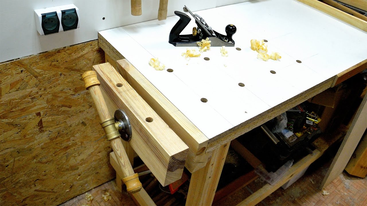 Making a wood vise part 2 - YouTube