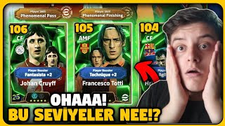 Ohaaa Bu Sevi̇yeler Ne Böyle? 106 Cruyff Ve 105 Totti̇ Gelmi̇ş İnanilmaz Efootball Mobile 2025