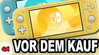 NINTENDO SWITCH LITE & was ihr VOR DEM KAUF wissen solltet...!