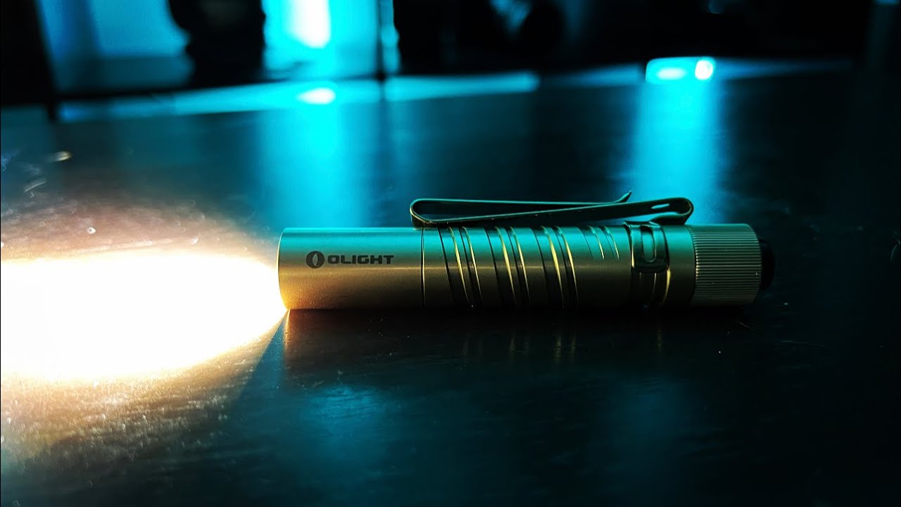 Olight i3T Brass!
