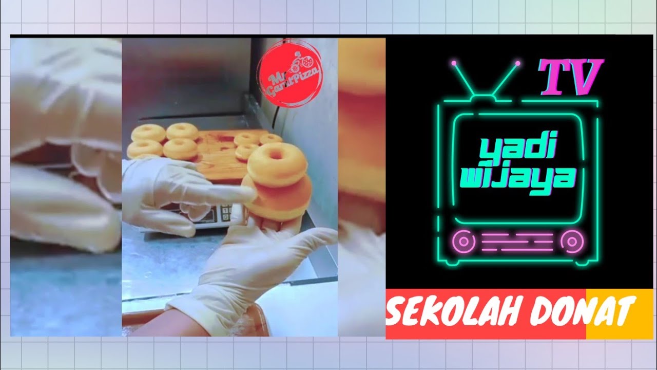 DONAT 15 GRAM DAN 30 GRAM#doughkecilhasilbesar