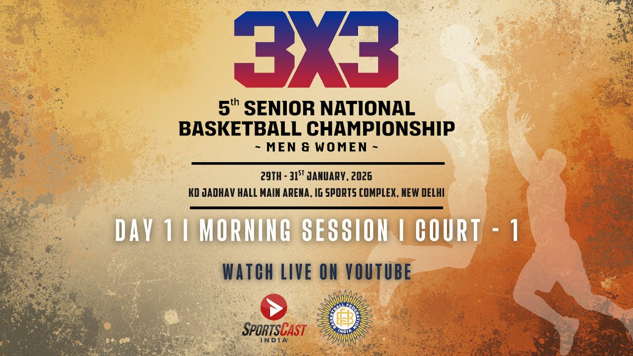 MORNING SESSION | DAY 1 | COURT 1 | 5TH SR. NATIONAL BASKETBALL 3X3 CHAMPIONSHIP