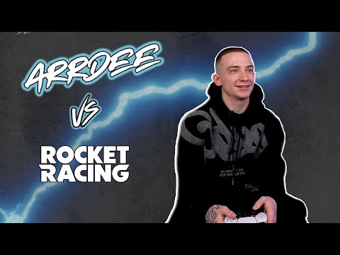 ArrDee challenges A1 x J1 to do the Fortnite Rocket Racing lap challenge | bred Gaming