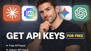 How to Get Unlimited AI API Keys for FREE (Claude, Gemini, DeepSeek)