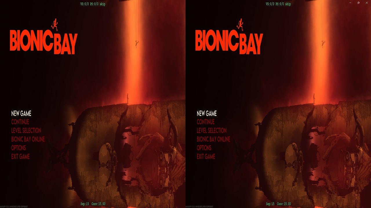 Бионический отсек - 3D в VR - Geo 11 3D Driver - SBS 3D / VR 180