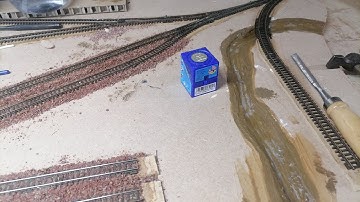 End to End layout quick update 1. Up the creek and ballasting.