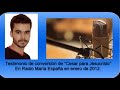 Testimonio de conversión de &quot;Cesar para Jesucristo&quot; en Radio María España