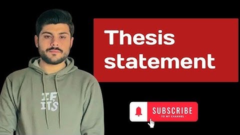 How to Write Thesis statement | CSS Thesis statement| English Essay writing | CSS PMS UPSC