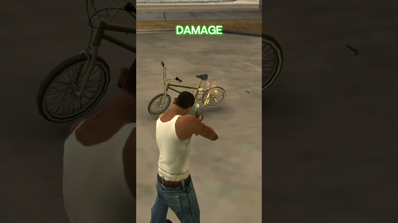 Shooting Bicycle Tires in Every GTA Game 