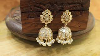Polki Earrings for women