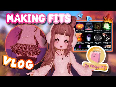Cozy gameplay 🍁 Making my new fall outfit! / Royal High