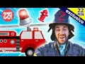 Fire station tour   danny go songs for kids  full episode  yippee kids tv