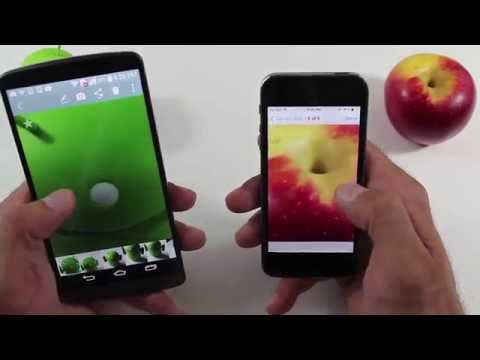 LG G3 vs Apple iPhone 5S Speed Test and Benchmark Test