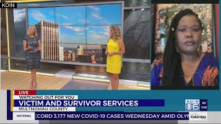 Multnomah County offers help for victims of violent crime