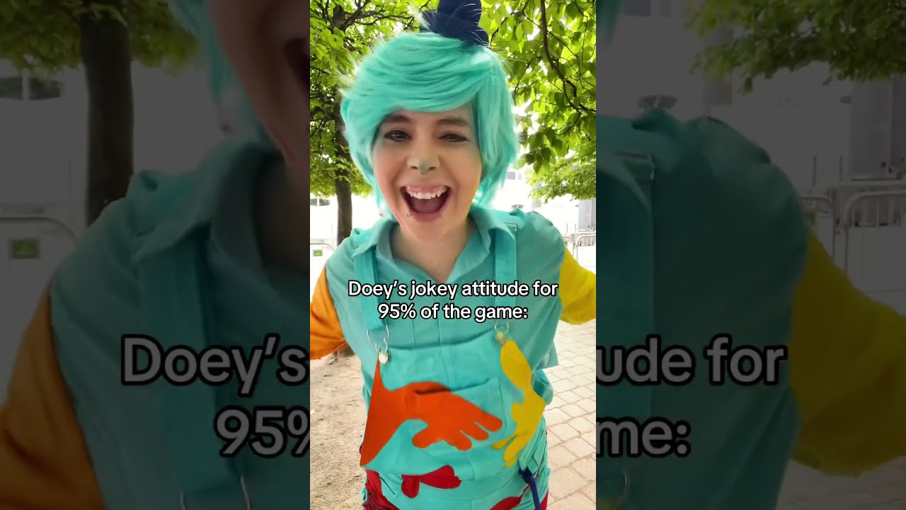 OOPS 🫢 #comiccon #cosplay #poppyplaytimechapter4 #doeythedoughman