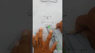 Amazing Building Drawing | Easy Building Sketch for Beginners