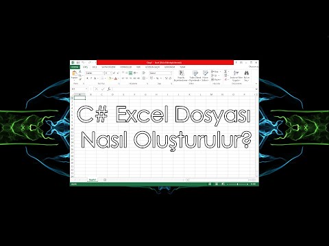 C# Excel Dosyası Oluşturmak | How to create Excel File?