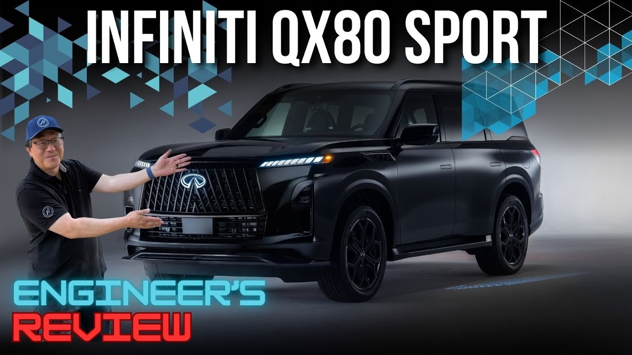 JAPAN-BUILT INFINITI QX80 SPORT IS A GAME CHANGER // ENGINEER LOVES THIS BODY-ON-FRAME SUV
