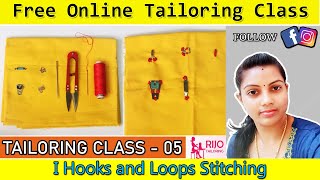 Celebrity CLASS 05- I Hooks and Loops Stitching | FREE ONLINE CLASS | BASIC TAILORING CLASS | RIJO TAILORING Profile