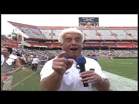 Ric Flair Sun Sports Promo for Gators vs Seminoles Pre-Game Special