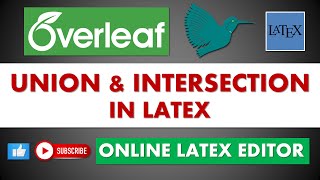Celebrity Union and Intersection in a LaTeX Document || Overleaf || Mathematical Explorations Net Worth
