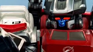 Power Rangers Operation Overdrive - Behind the Scenes - Flash Point Megazord - First Battle