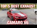 Top 5 BEST Exhaust Set Ups for Chevy Camaro 3.6L V6!