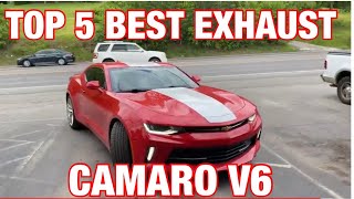 Top 5 BEST Exhaust Set Ups for Chevy Camaro 3.6L V6!