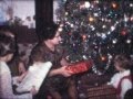 Vintage footage of Christmas time