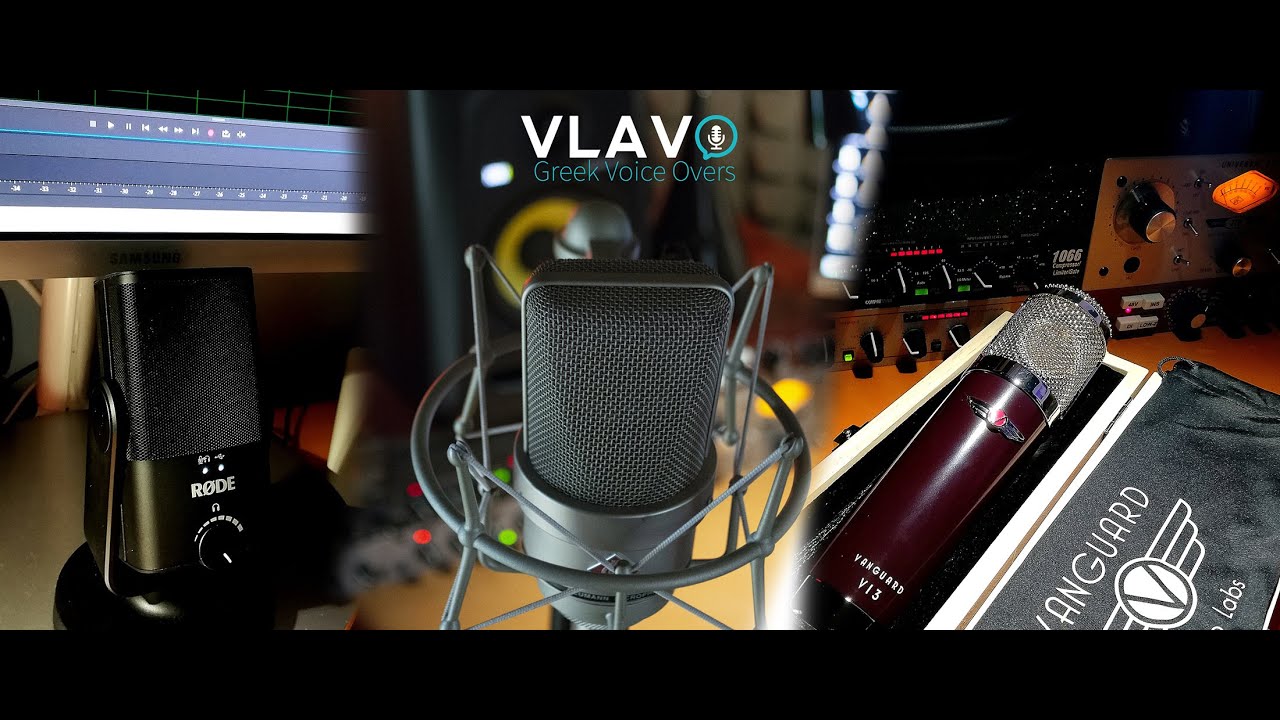 USB MIC (RODE NT MINI) vs NEUMANN TLM103 - VAGUARD V13 (tube) - 100€ mic vs High End mic chains