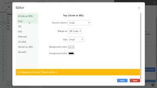 QR Code Generator  - Positioning Elements Using Tables