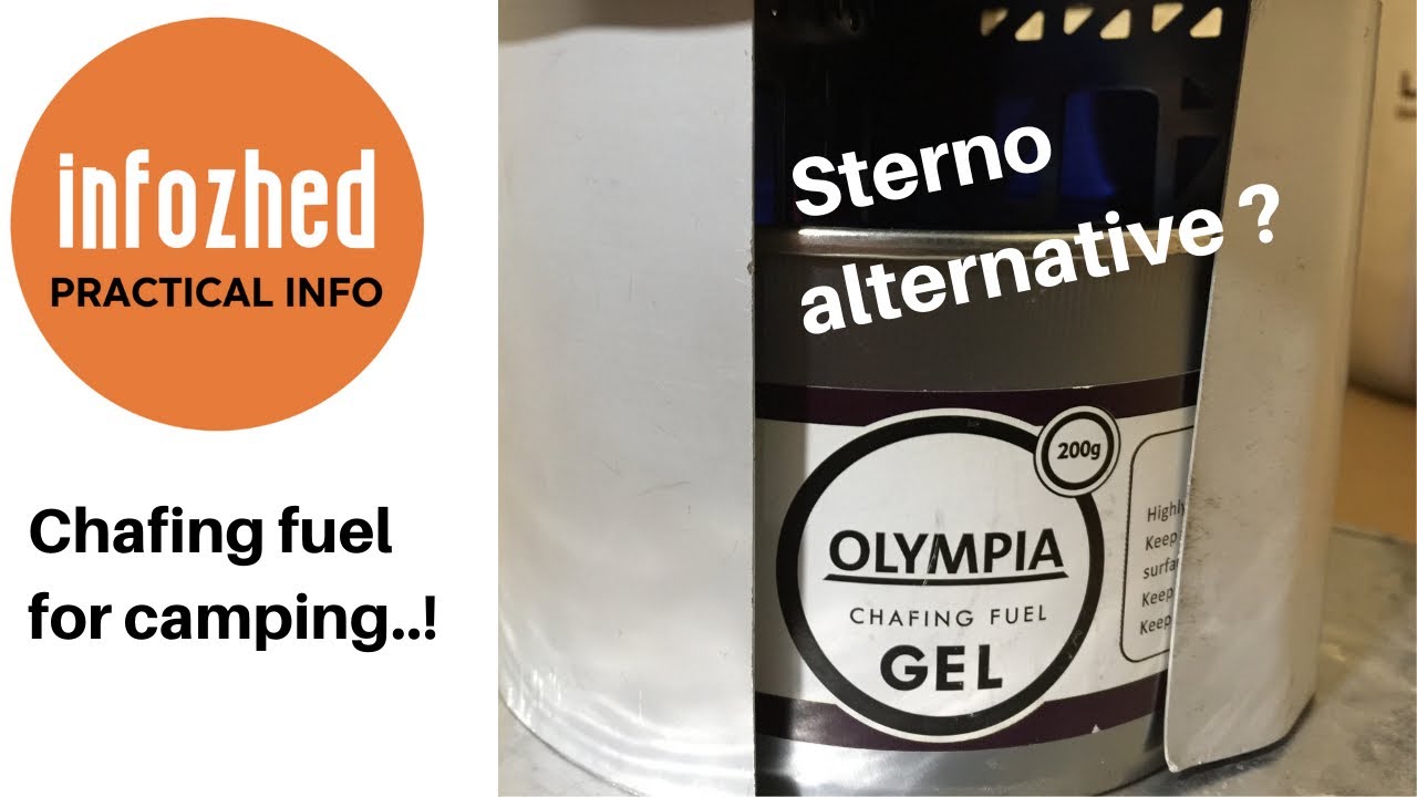 Chafing Fuel as an emergency fuel source (sterno Alternative) YouTube