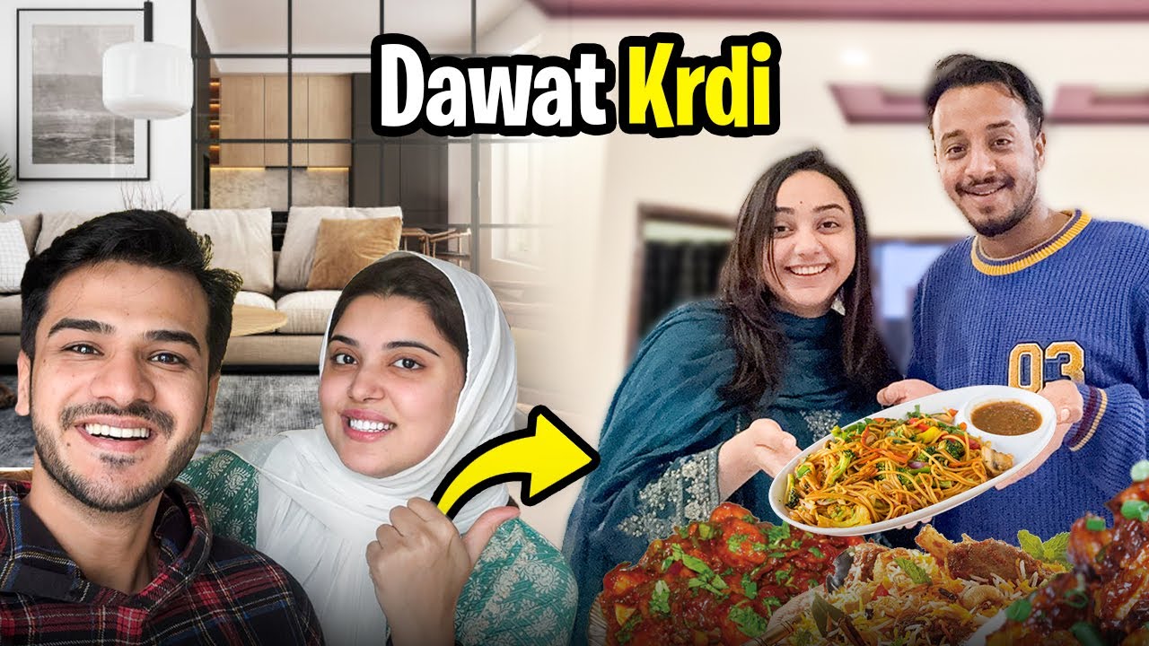 Sheikh Aur Sehar Ki Shadi Ki Dawat Krdi🤗||Late Night Mehndi Pr Pohnchy