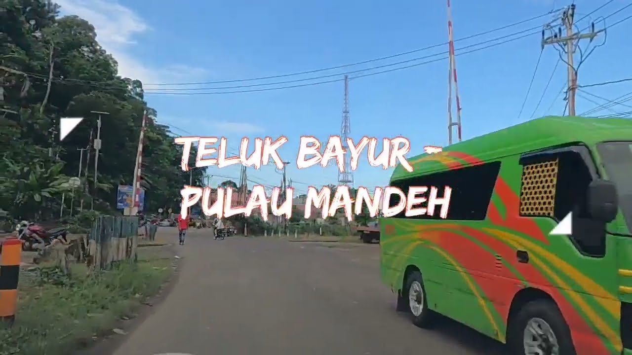 Teluk Bayur ke Puncak Mandeh jalan darat ||part 20220815