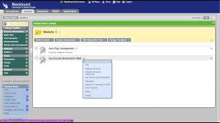 Managing Multiple Courses in Blackboard Part II - Assignments