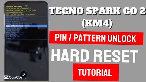 Tecno Spark Go 2 KM4: Remove Forgotten Password / Pattern — 100% Working (No Computer)