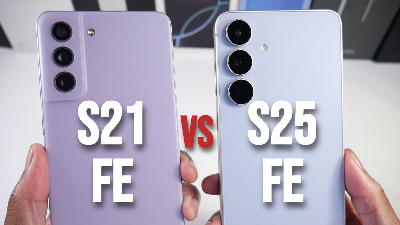 Samsung Galaxy S25 FE VS Samsung Galaxy S21 FE - (Speed Test, Camera Comparison, Speakers & PUBG)