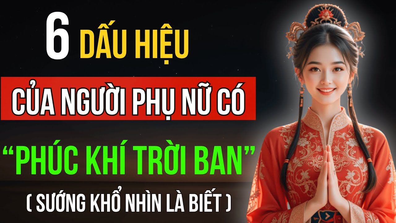 6 Dấu Hiệu Phụ Nữ Có Phúc Khí Trời Ban - Nhìn Vào Là Biết Cuộc Đời Bình An Hay Sóng Gió