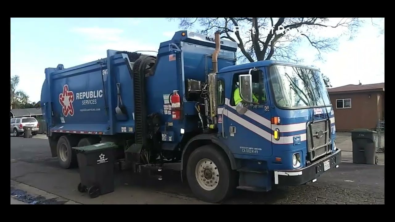 Stockton Ca Republic Services 2482 & 2474 VS Waste Management 107117 110014 105293 106750 & 106748